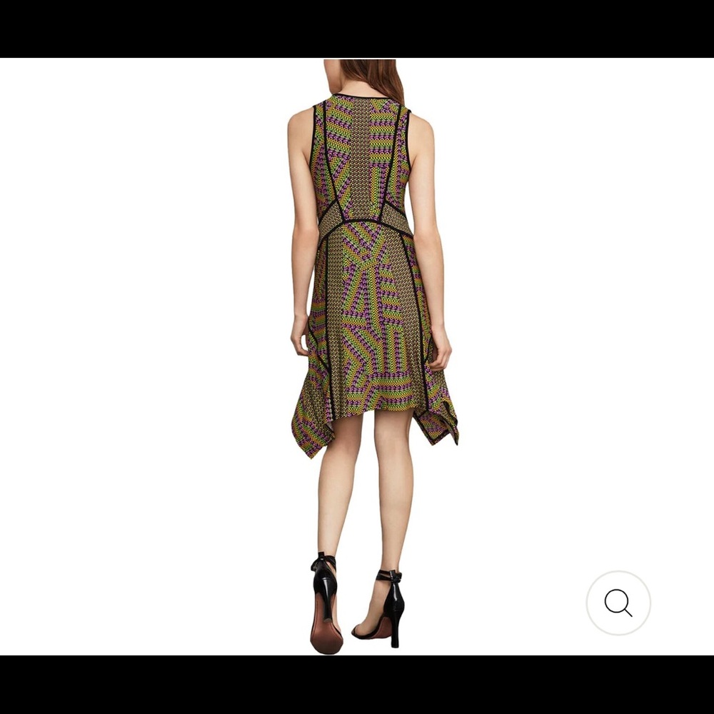 SLEEVELESS PATTERN MINI DRESS - Picture 3 of 3